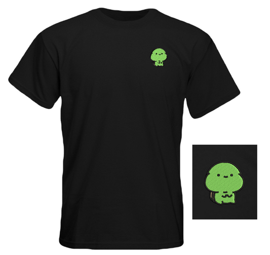 Chubby Turtle Embroidered T-Shirt